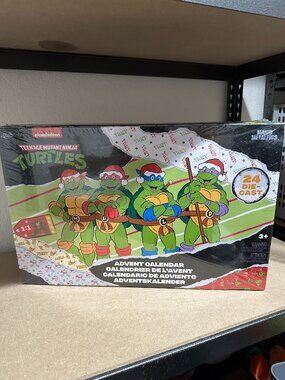 Teenage Mutant Ninja Turtles Advent Calendar TMNT Die Cast Figures Nickelodeon